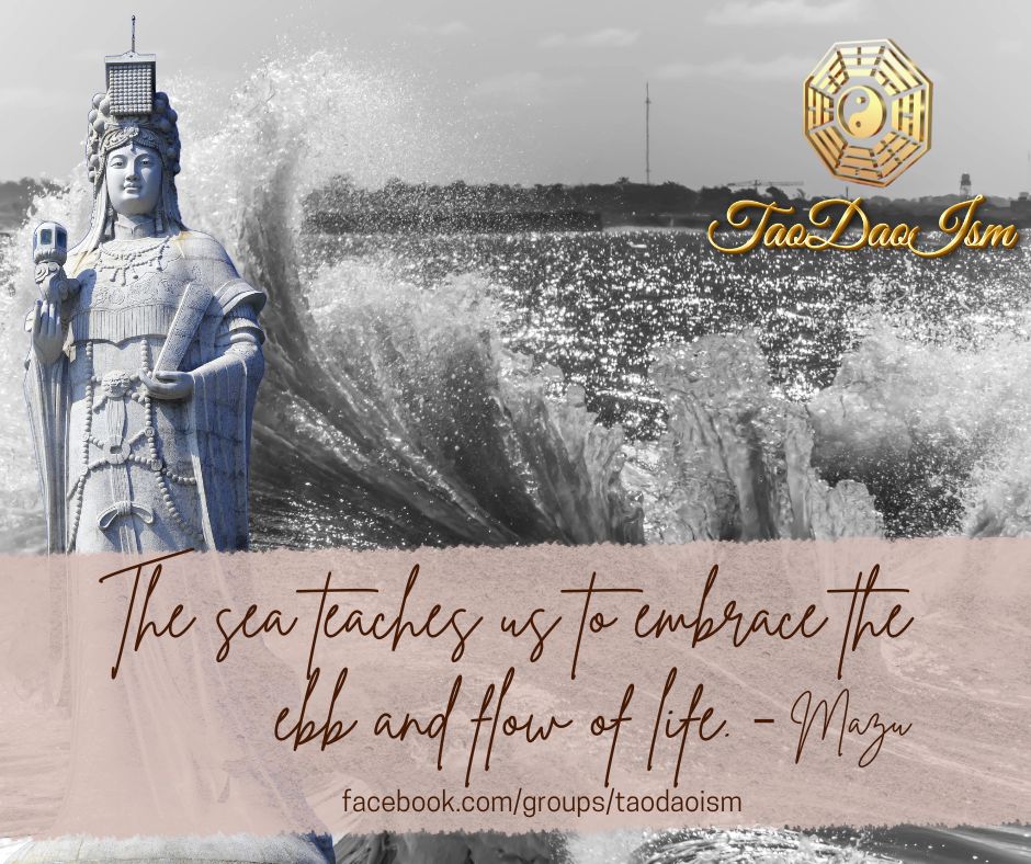 The sea teaches us to embrace the ebb and flow of life.